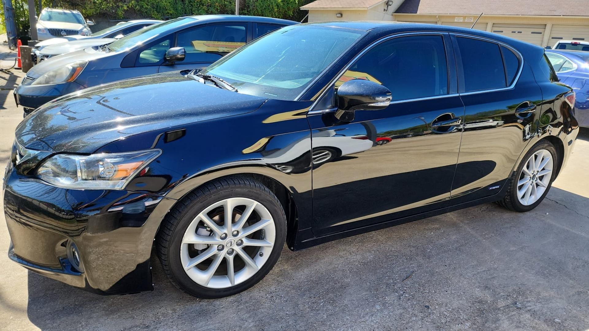 2012 Lexus CT 200h Base (JTHKD5BH7C2) with an 1.8L L4 HYBRID engine, Continuously Variable Transmission transmission, located at 945 E. Jefferson Blvd, Dallas, TX, 75203, (214) 943-7777, 32.752514, -96.811630 - Photo#0