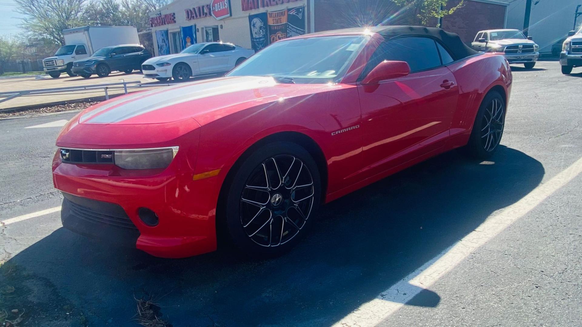 2014 Chevrolet Camaro Convertible 1LT (2G1FB3D36E9) with an 3.6L V6 DOHC 24V FFV engine, 6-Speed Automatic transmission, located at 945 E. Jefferson Blvd, Dallas, TX, 75203, (214) 943-7777, 32.752514, -96.811630 - Photo#0