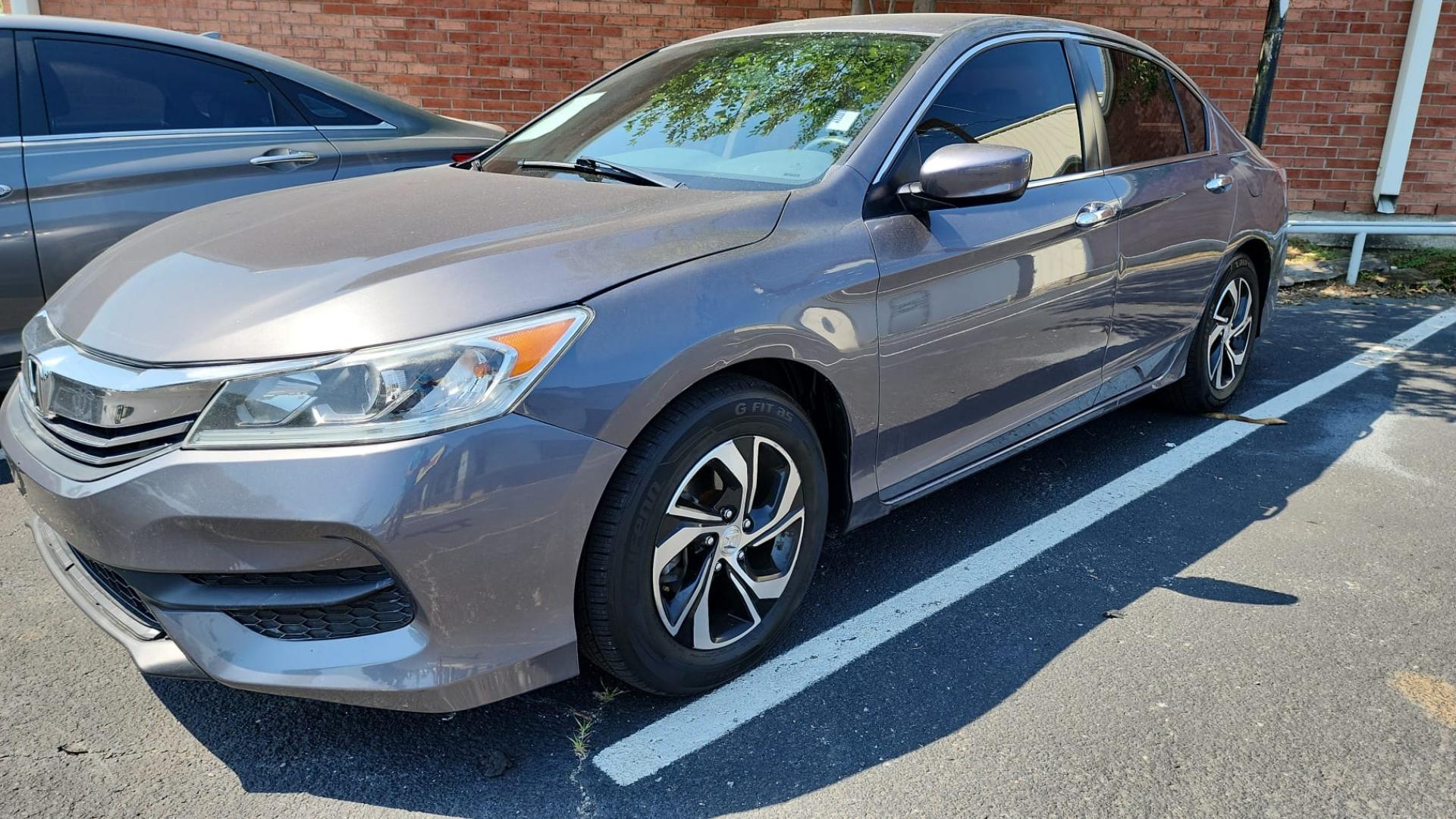 2016 Honda Accord LX Sedan CVT (1HGCR2F35GA) with an 2.4L L4 DOHC 16V engine, CVT transmission, located at 945 E. Jefferson Blvd, Dallas, TX, 75203, (214) 943-7777, 32.752514, -96.811630 - Photo#0