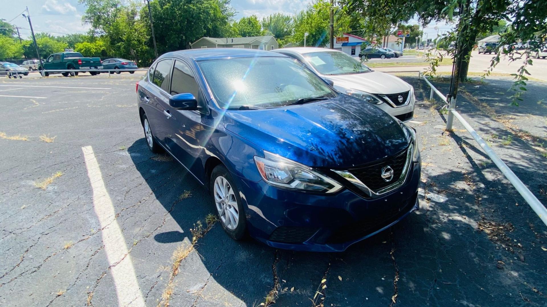 2019 Nissan Sentra S CVT (3N1AB7AP0KY) with an 1.8L L4 SFI DOHC 16V engine, CVT transmission, located at 945 E. Jefferson Blvd, Dallas, TX, 75203, (214) 943-7777, 32.752514, -96.811630 - Photo#0