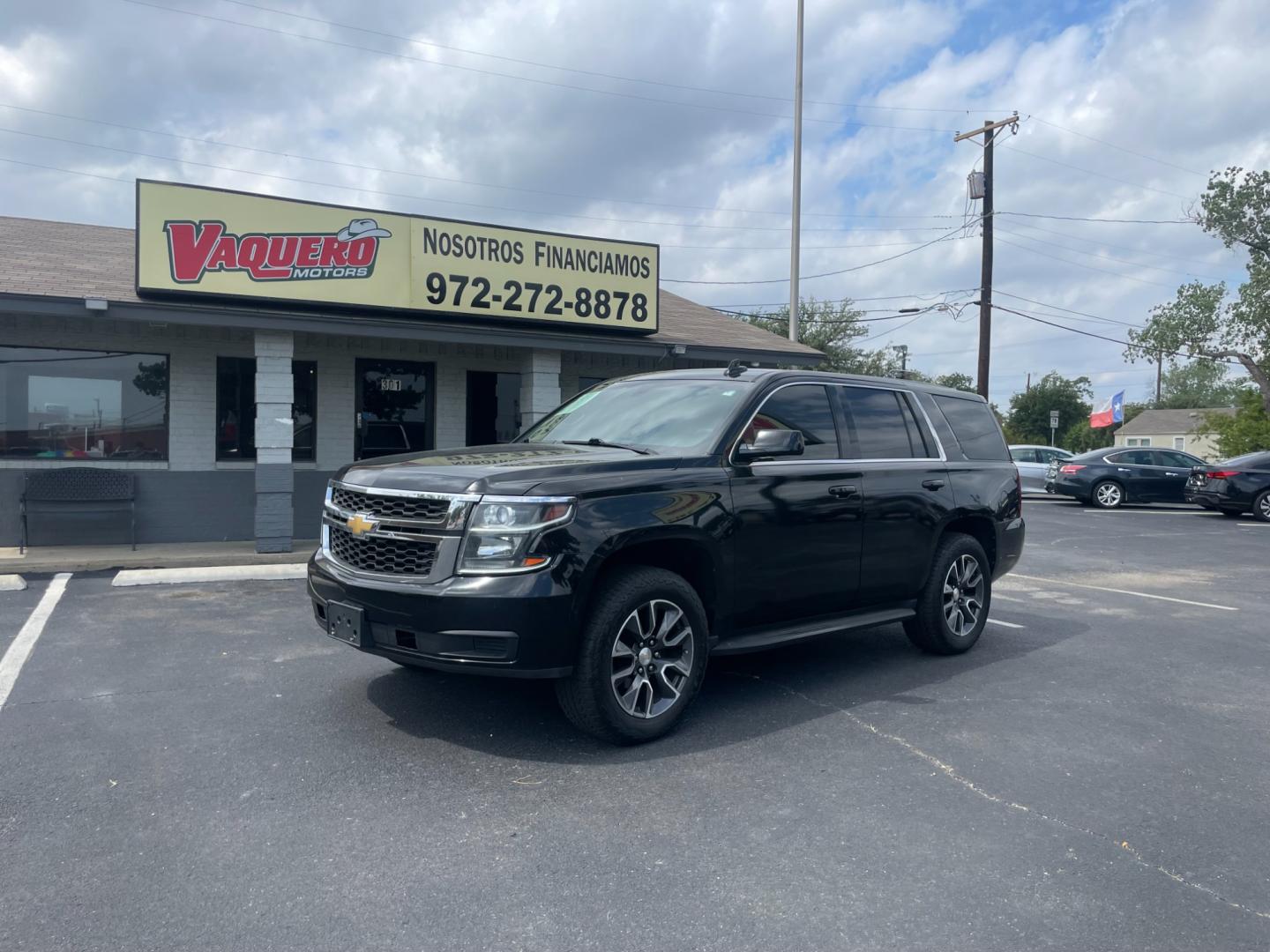 2015 Chevrolet Tahoe 2WD Police (1GNLC2ECXFR) with an 5.3L V8 OHV 16V engine, 6-Speed Automatic transmission, located at 301 S.first st, garland , TX, 75040, (972) 272-8878, 32.910500, -96.631042 - Photo#0