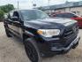 2019 Black Toyota Tacoma SR5 Double Cab Long Bed I4 6AT 2WD (5TFAX5GN7KX) with an 2.7L L4 DOHC 16V engine, 6A transmission, located at 945 E. Jefferson Blvd, Dallas, TX, 75203, (214) 943-7777, 32.752514, -96.811630 - Photo#2