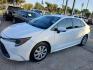 2020 white Toyota Corolla LE (JTDEPRAE6LJ) with an 1.8L L4 DOHC 16V engine, CVT transmission, located at 945 E. Jefferson Blvd, Dallas, TX, 75203, (214) 943-7777, 32.752514, -96.811630 - Photo#0