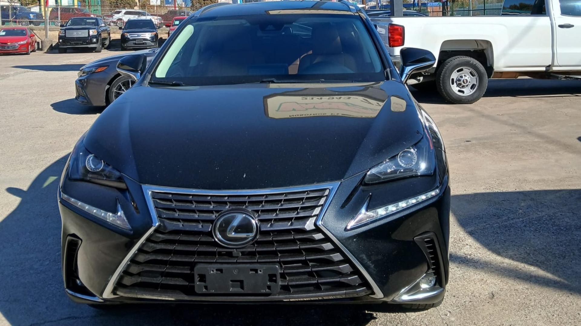 2020 Black Lexus NX 300 Base (JTJAARBZ4L5) with an 2.0L L4 DOHC 16V engine, 6A transmission, located at 945 E. Jefferson Blvd, Dallas, TX, 75203, (214) 943-7777, 32.752514, -96.811630 - Photo#1