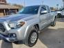 2017 Silver Toyota Tacoma SR5 Access Cab V6 6AT 2WD (5TFRZ5CN6HX) with an 3.5L V6 DOHC 24V engine, 6A transmission, located at 945 E. Jefferson Blvd, Dallas, TX, 75203, (214) 943-7777, 32.752514, -96.811630 - Photo#0