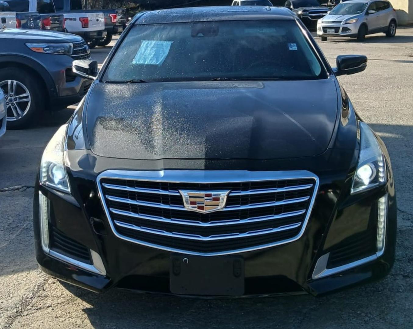 2018 Black /Black Cadillac CTS 2.0L Turbo Luxury RWD (1G6AR5SX4J0) with an 2.0L L4 DOHC 24V TURBO engine, 6A transmission, located at 945 E. Jefferson Blvd, Dallas, TX, 75203, (214) 943-7777, 32.752514, -96.811630 - Photo#1